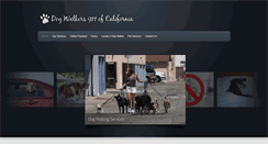Desktop Screenshot of dogwalker911.com